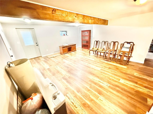 2560 Birch St, Doe Run, MO 63637 - living area with wood finished floors