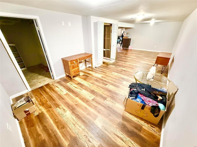 2560 Birch St, Doe Run, MO 63637 - interior space featuring light wood-type flooring and baseboards