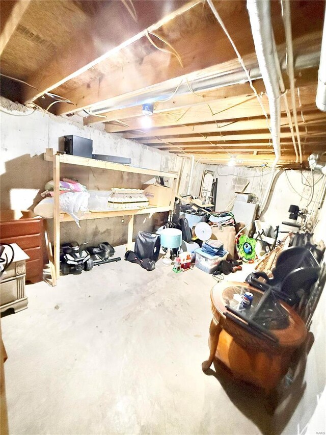 2560 Birch St, Doe Run, MO 63637 - view of unfinished basement