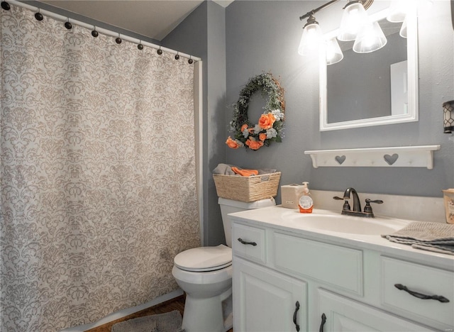 203 Borth St, Doniphan, MO 63935 - full bath with toilet, vanity, and curtained shower