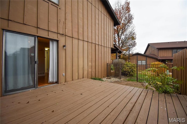 1103 Hampton Ct, Belleville, IL 62223 - wooden deck featuring fence