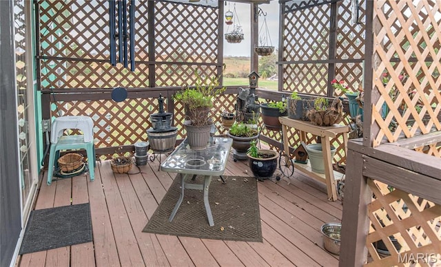 12650 State Route W, Rolla, MO 65401 - view of wooden deck