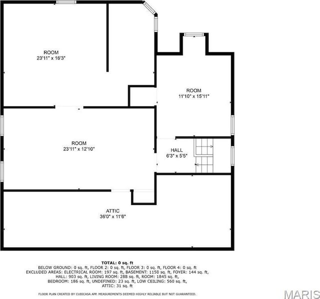 5872 Cabanne Ave, Saint Louis, MO 63112 - floor plan / room layout