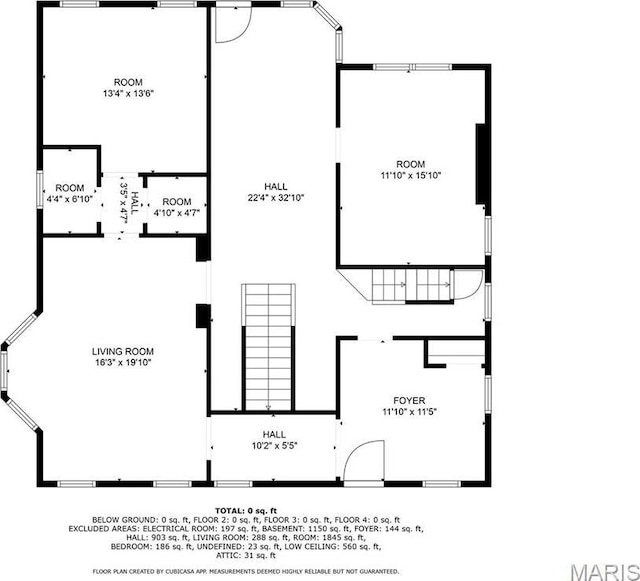 5872 Cabanne Ave, Saint Louis, MO 63112 - floor plan / room layout