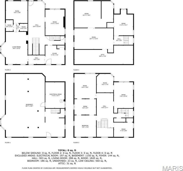 5872 Cabanne Ave, Saint Louis, MO 63112 - property floor plan