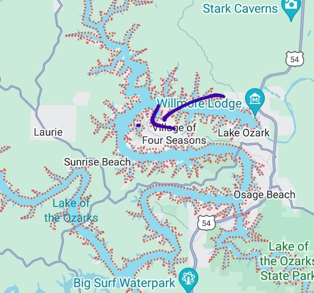 49 Aqua Finn Dr Unit 4A, Lake Ozark, MO 65049 - map / location