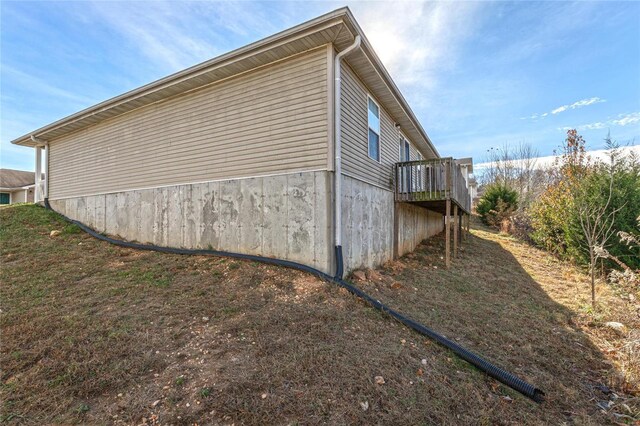 21011 Homer Rd Unit A & B, Saint Robert, MO 65584 - view of side of property featuring a wooden deck