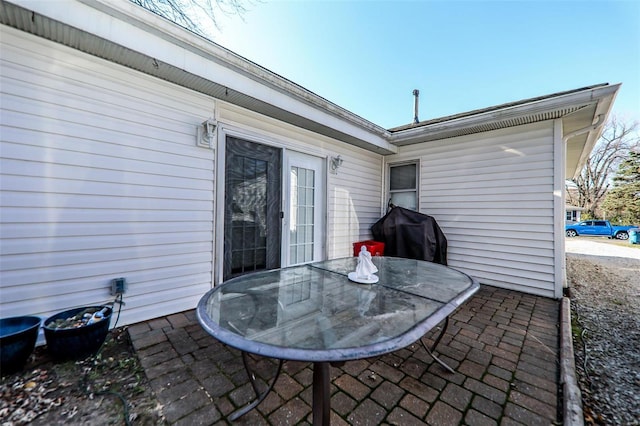 712 Greenwood Pl, Collinsville, IL 62234 - view of patio with outdoor dining space and a grill