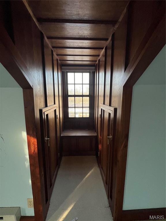 315 E Madison St, Paris, MO 65275 - corridor featuring finished concrete flooring