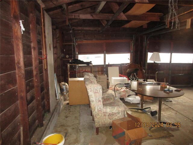 view of dining area