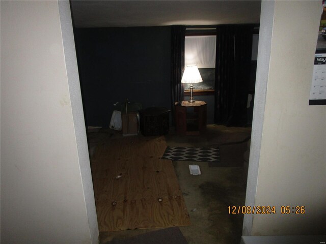 view of hallway