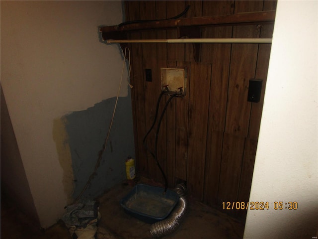 laundry room with hookup for a washing machine