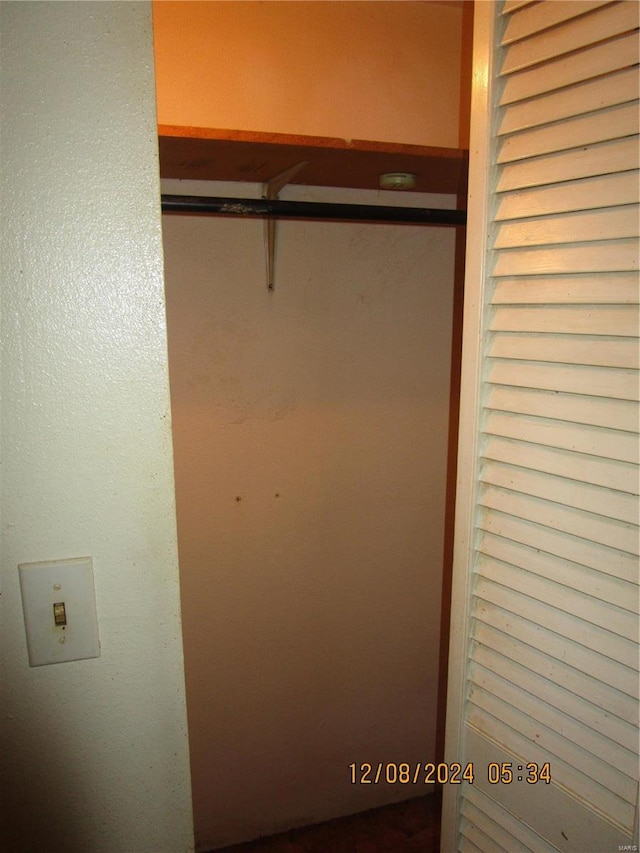 view of closet