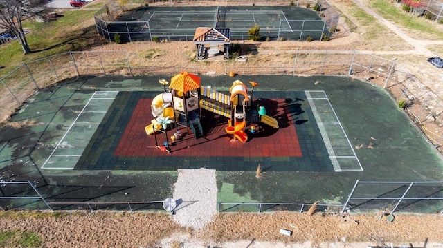 drone / aerial view