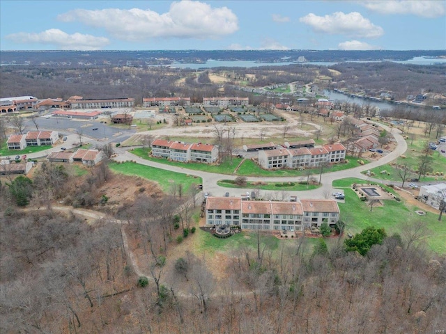 aerial overview of property's location