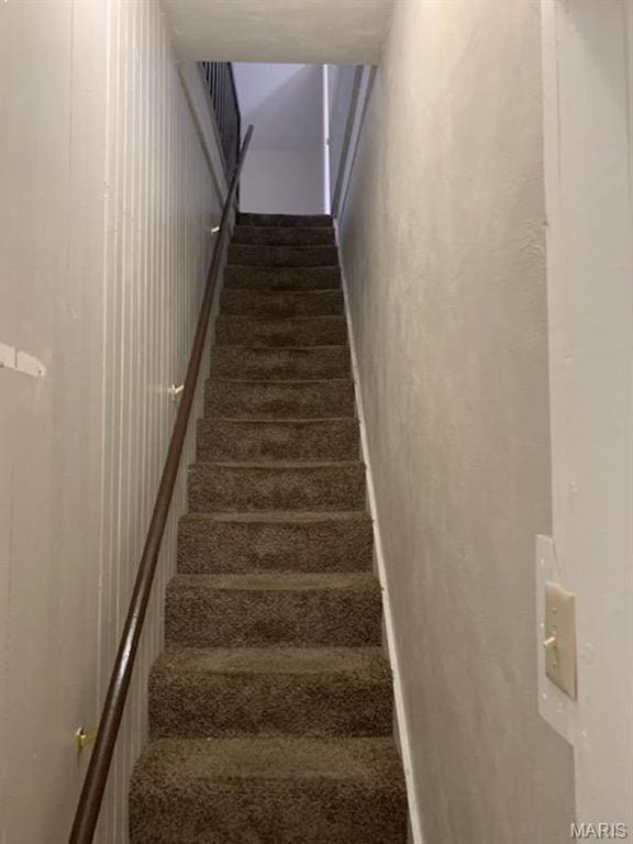 view of stairs