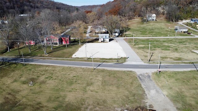 1100 W Main St, Grafton, IL 62037 - view of asphalt street with a forest view