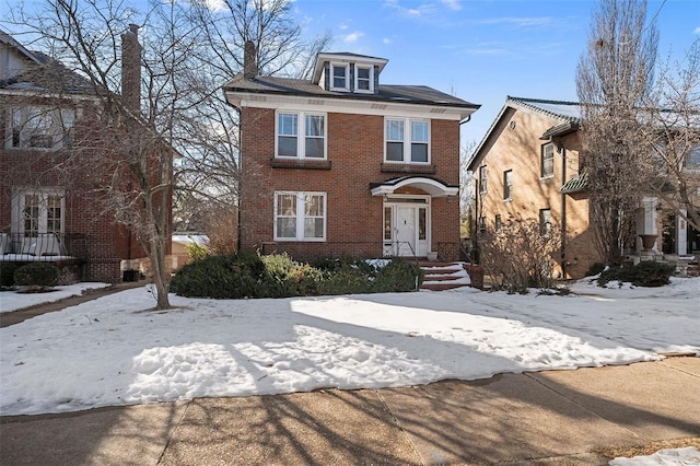 6954 Kingsbury Blvd, University City, MO 63130 - traditional style home featuring brick siding