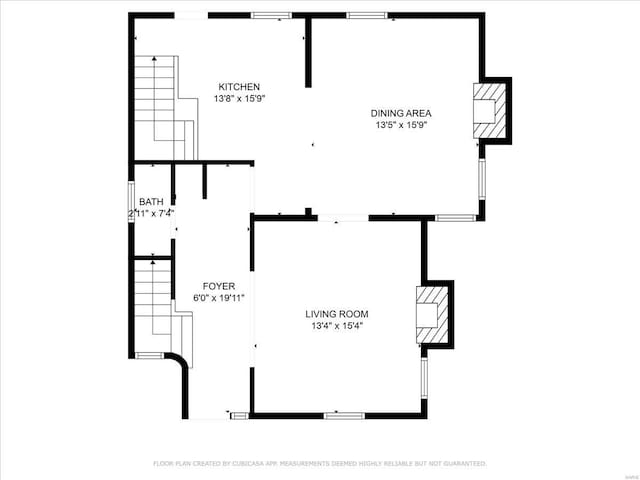 4361 Laclede Ave, Saint Louis, MO 63108 - floor plan / room layout