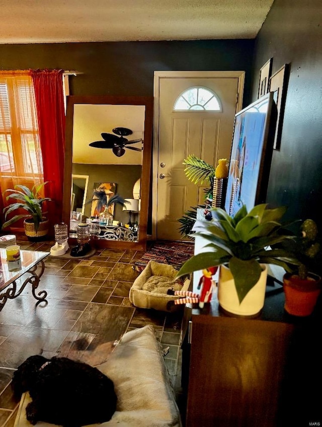 view of foyer entrance