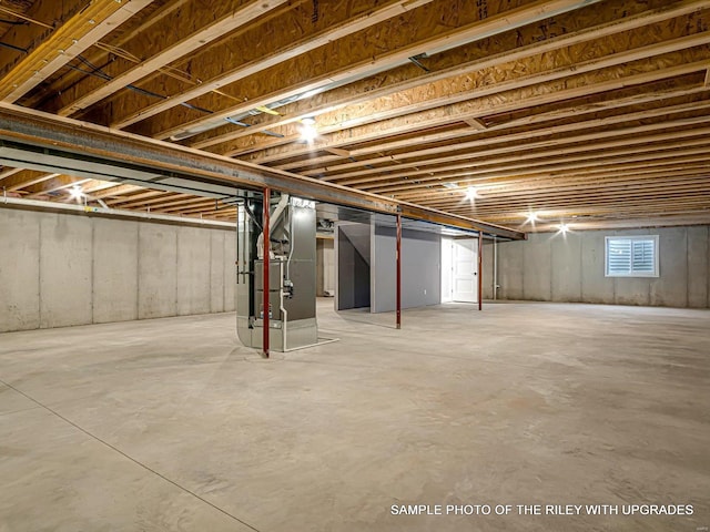 428 Hayden Dr, Waterloo, IL 62298 - below grade area with heating unit