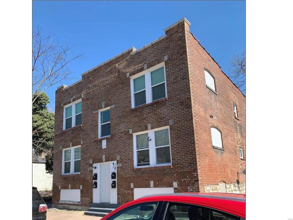 4110 Red Bud Ave, Saint Louis, MO 63115 - view of front facade with brick siding
