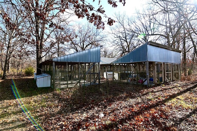 26 Gap Rd, Tunas, MO 65764 - view of yard featuring an outbuilding