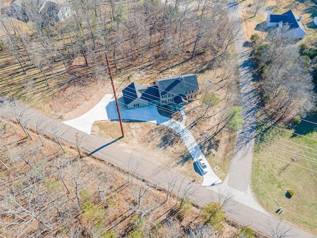 view of subject property