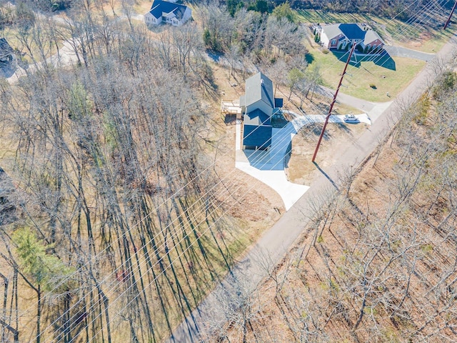view of subject property