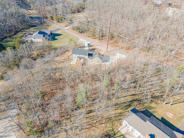view of subject property