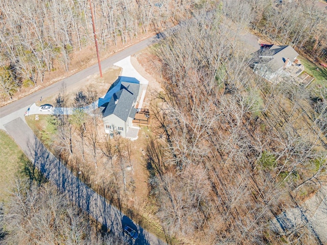 aerial view of property and surrounding area
