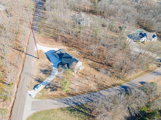 aerial view of property and surrounding area