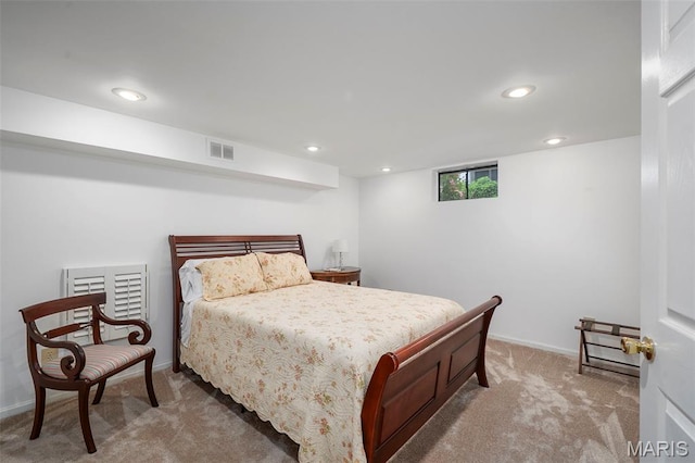 729 W Lockwood Ave, Saint Louis, MO 63122 - bedroom with carpet flooring and recessed lighting