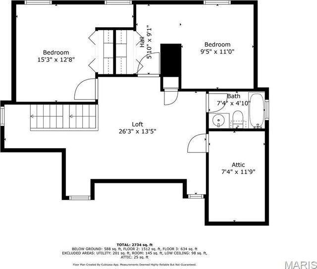 729 W Lockwood Ave, Saint Louis, MO 63122 - view of home floor plan
