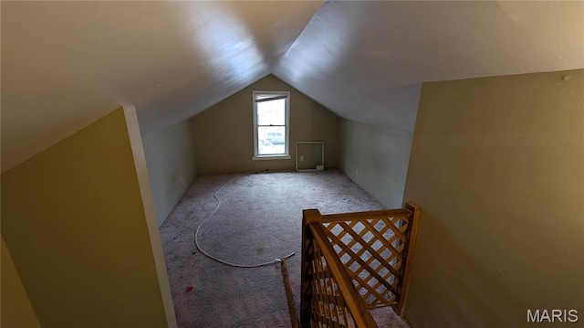 12532 Bellefontaine Rd, Saint Louis, MO 63138 - bonus room with carpet and lofted ceiling