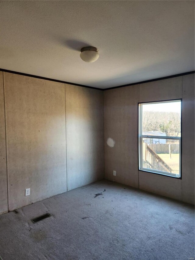 15005 Carthage Rd, Dixon, MO 65459 - carpeted spare room featuring a textured ceiling