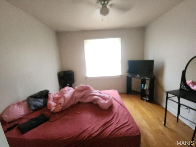 9409 Aetna Dr, Saint Louis, MO 63137 - bedroom featuring wood finished floors