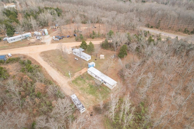 aerial view of property's location
