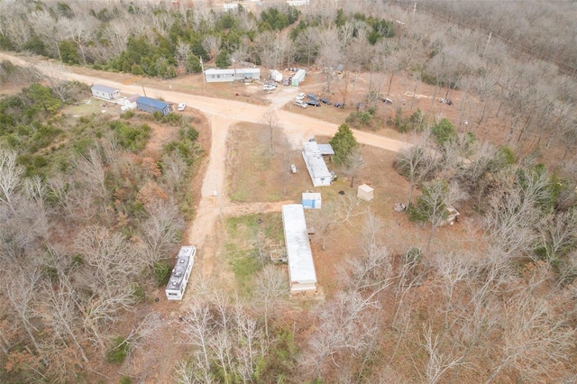 aerial overview of property's location
