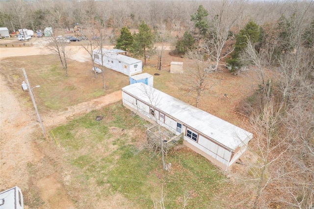 view from above of property