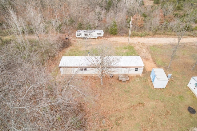 view of subject property