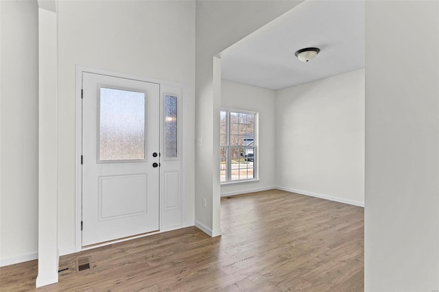 614 Tull Ct, Wentzville, MO 63385 - foyer with wood finished floors and baseboards