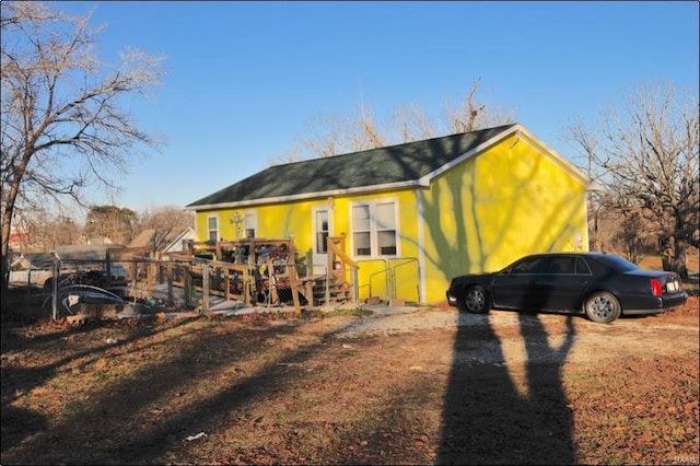 710 S Alvarado Ave, Belle, MO 65013 - rear view of property with a deck