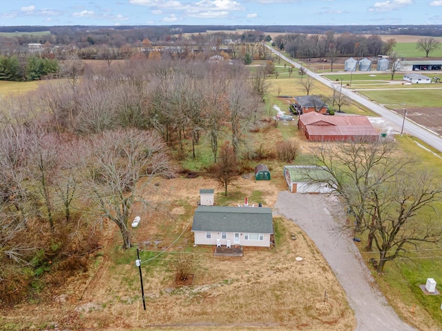 view of subject property