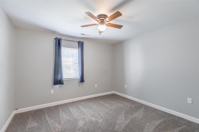 14178 E US Highway 60, Van Buren, MO 63965 - carpeted empty room with ceiling fan and baseboards
