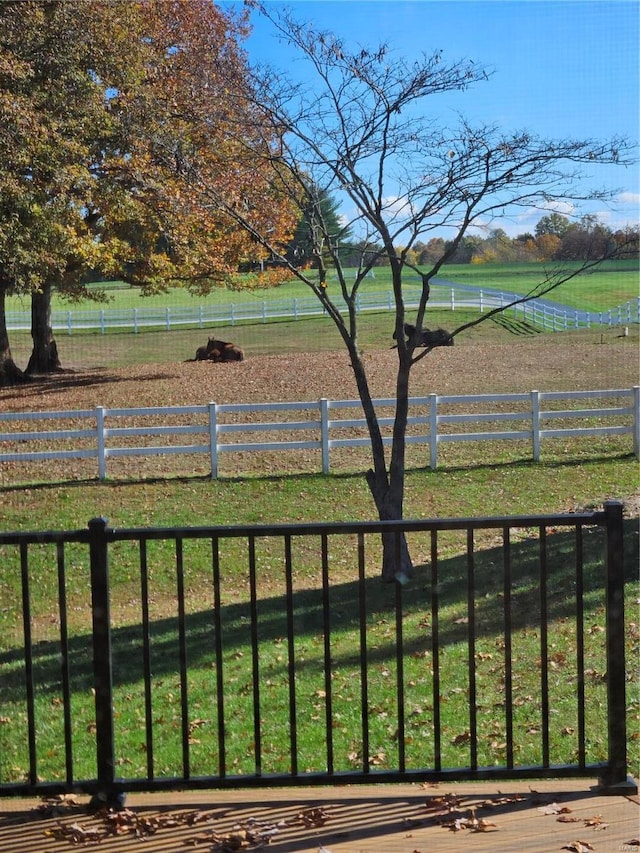 7467 Walshville Trl, Hillsboro, IL 62049 - surrounding community with fence
