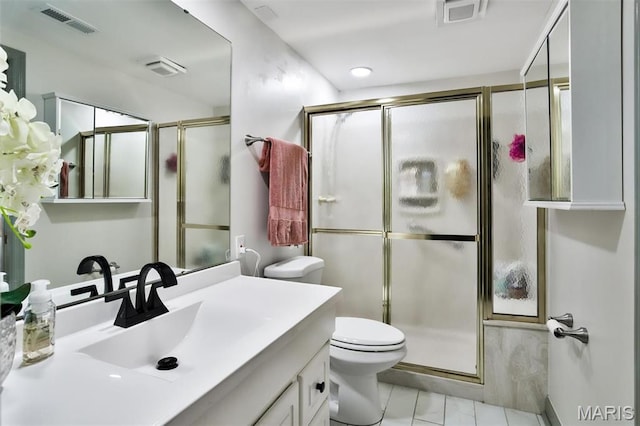 915 Sugar Lake Ct Unit 4, Saint Peters, MO 63376 - full bath featuring a shower stall, toilet, and vanity