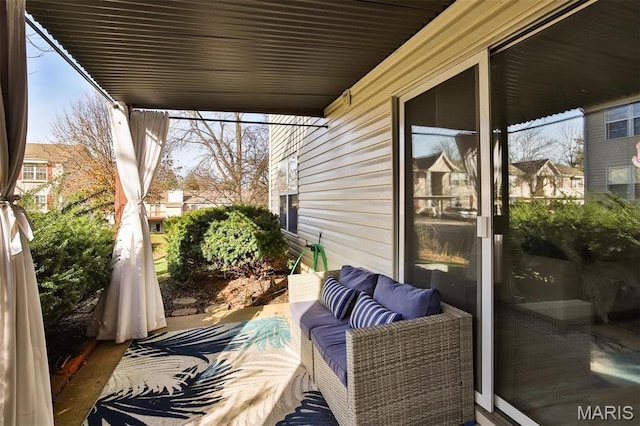 915 Sugar Lake Ct Unit 4, Saint Peters, MO 63376 - balcony featuring an outdoor living space