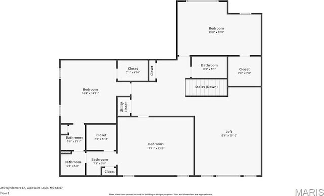 215 Wyndemere Ln, Lake St Louis, MO 63367 - property floor plan
