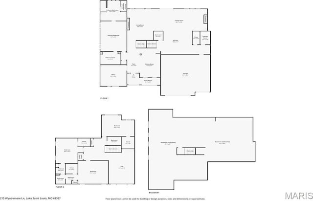 215 Wyndemere Ln, Lake St Louis, MO 63367 - floor plan / room layout